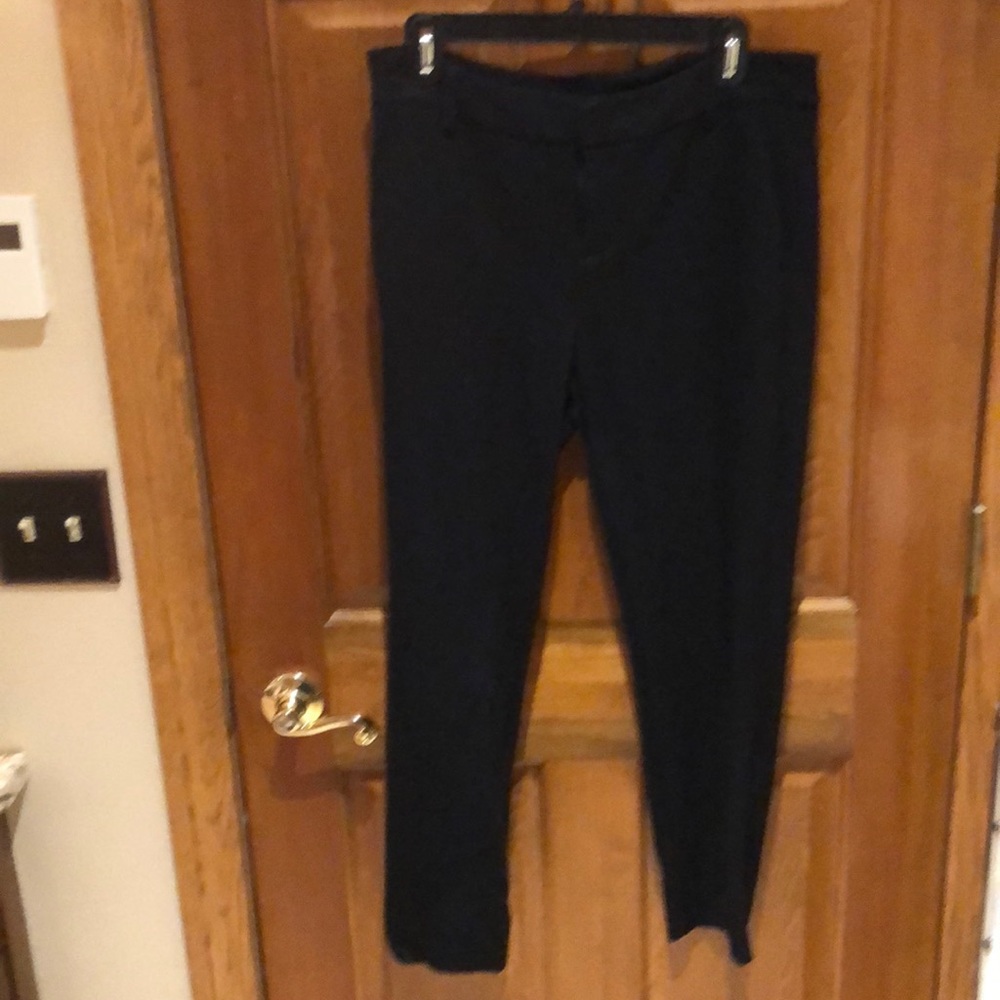 Cabi slim black pointe trousers
